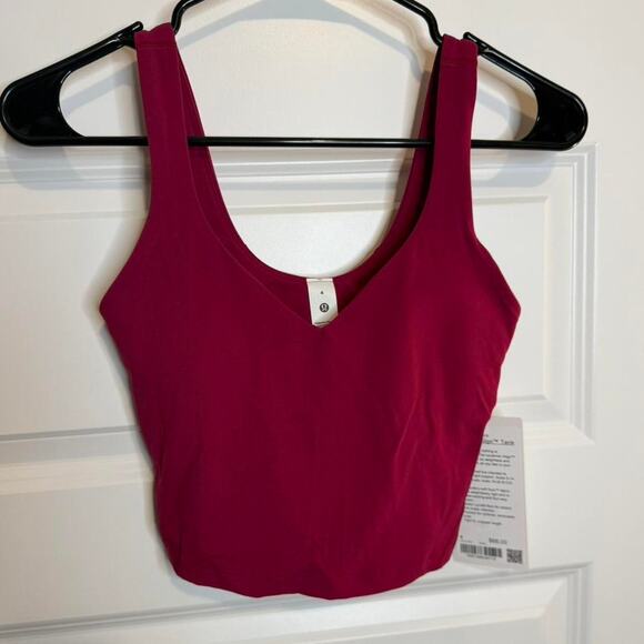 Lululemon Tops - Lululemon align tank nwt berry